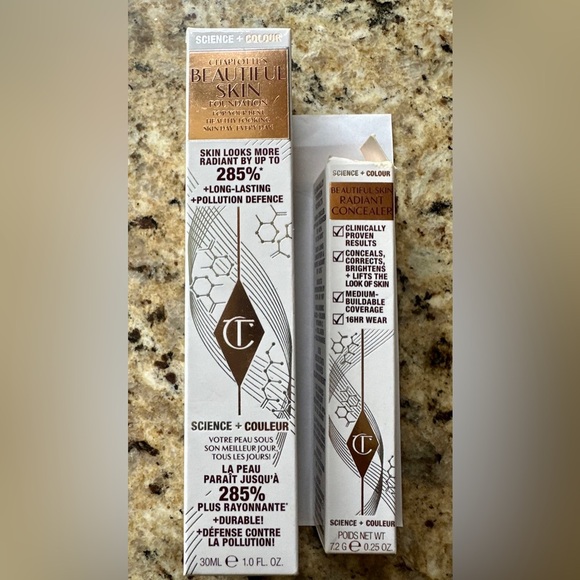 NEW CHARLOTTE'S BEAUTIFUL SKIN FOUNDATION 4 Neutral - Picture 4 of 7